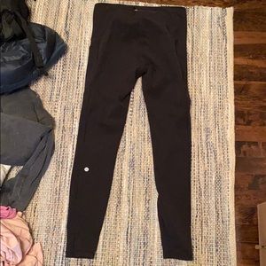 Lululemon Leggings with side and back pocket
